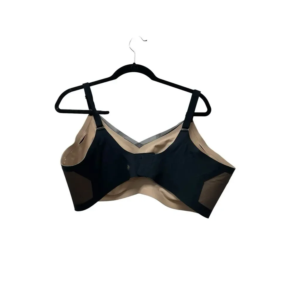 Honeylove 3X Bra‎ Crossover Black Wireless Mesh Comfort